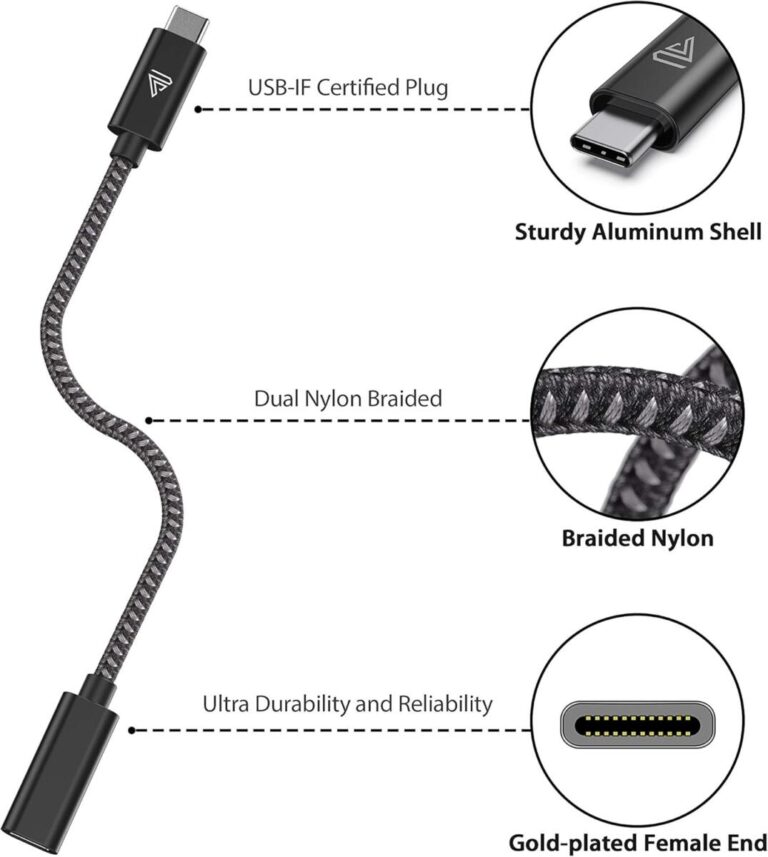 USB Type C Extension Cable