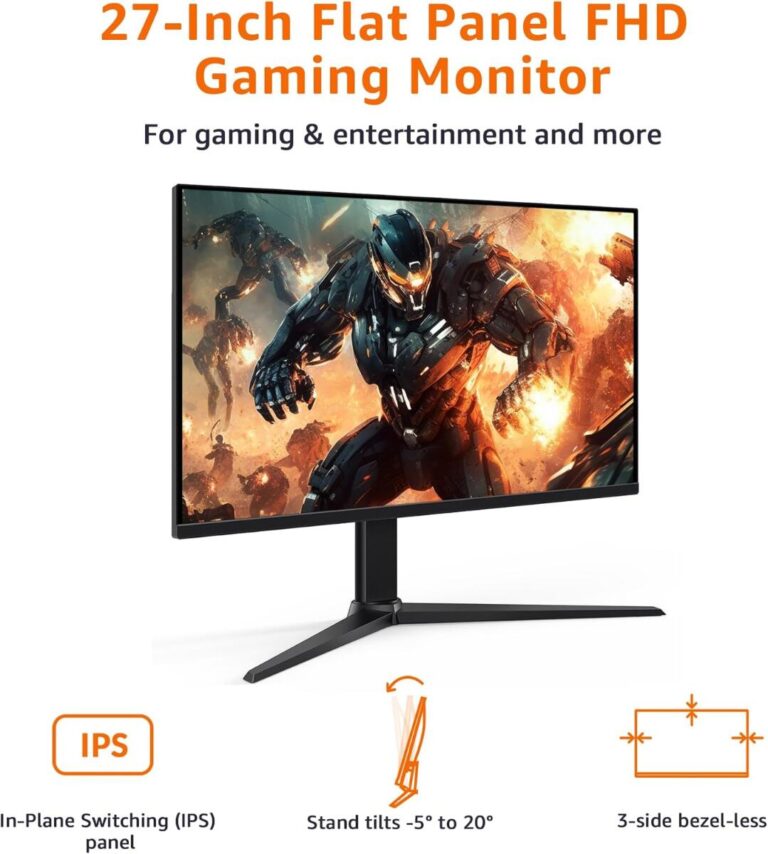 Amazon Basics 27 inch Gaming Monitor